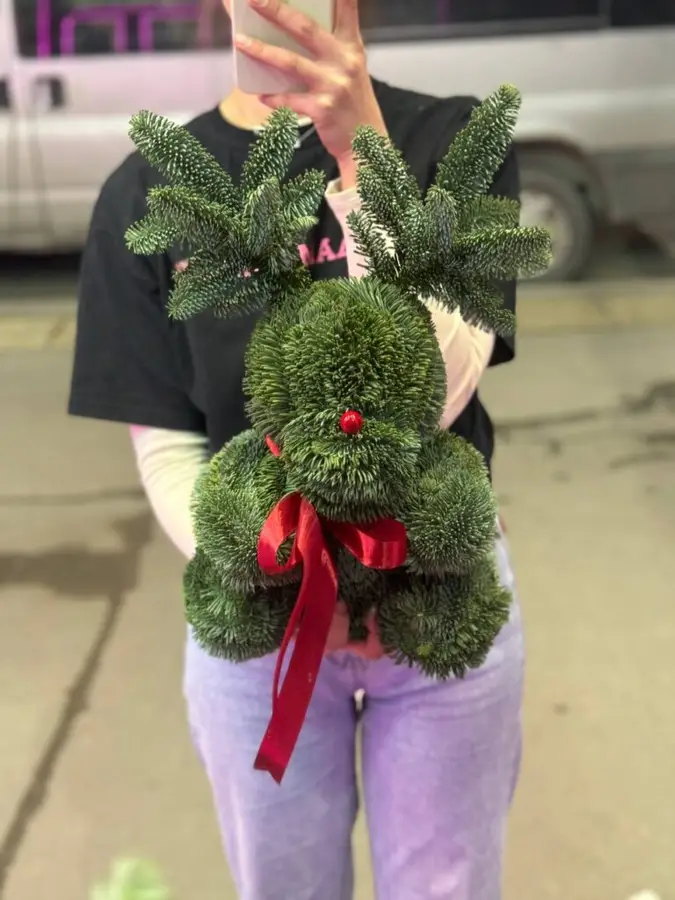 Новогодний олень фото